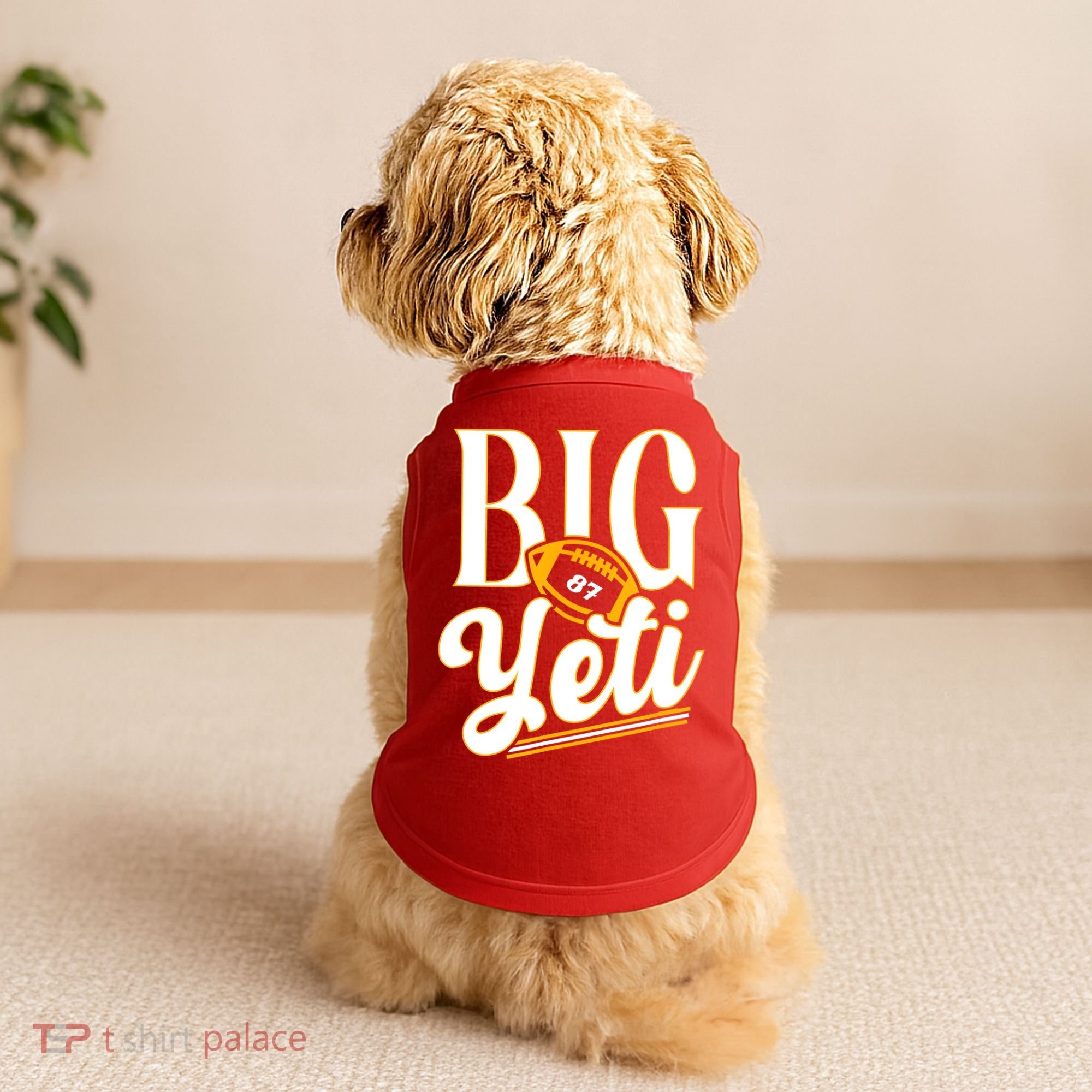 Big Yeti 87 Number Doggie Tank