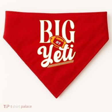 Big Yeti 87 Number USA-Made Doggie Bandana