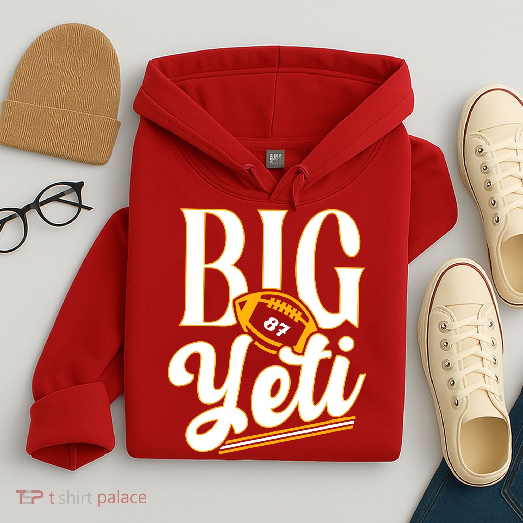 Big Yeti 87 Number Hoodie