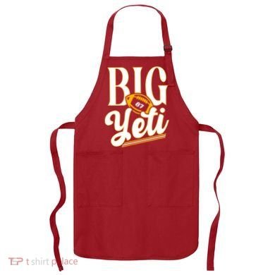 Big Yeti 87 Number Apron