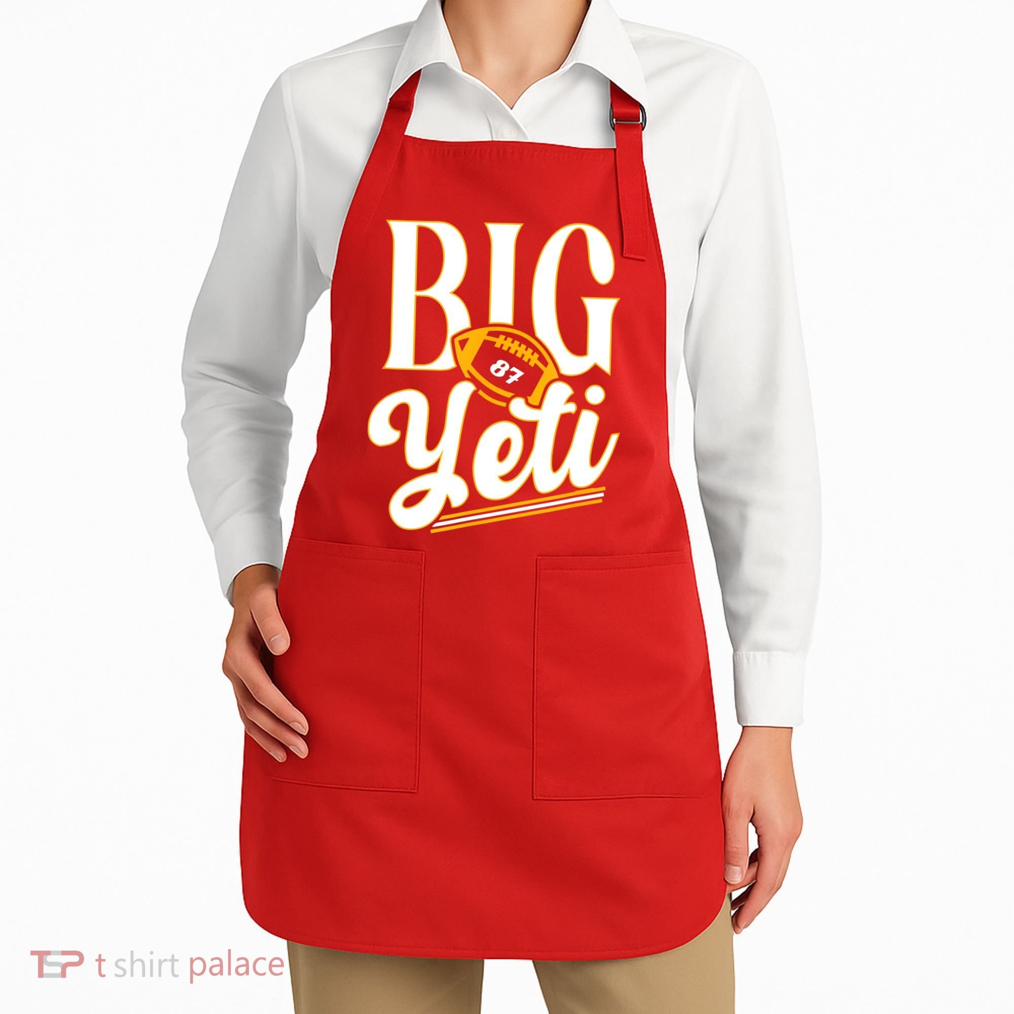 Big Yeti 87 Number Apron