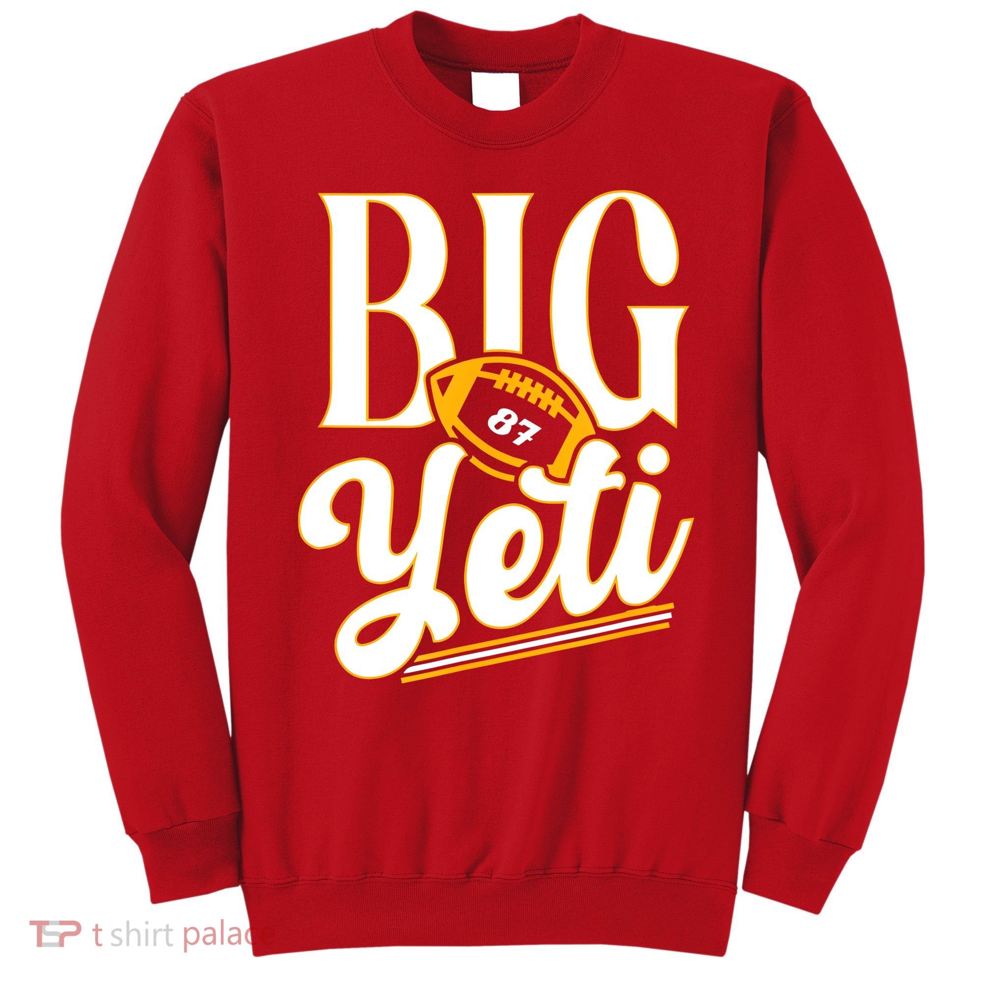 Big Yeti 87 Number Sweatshirt