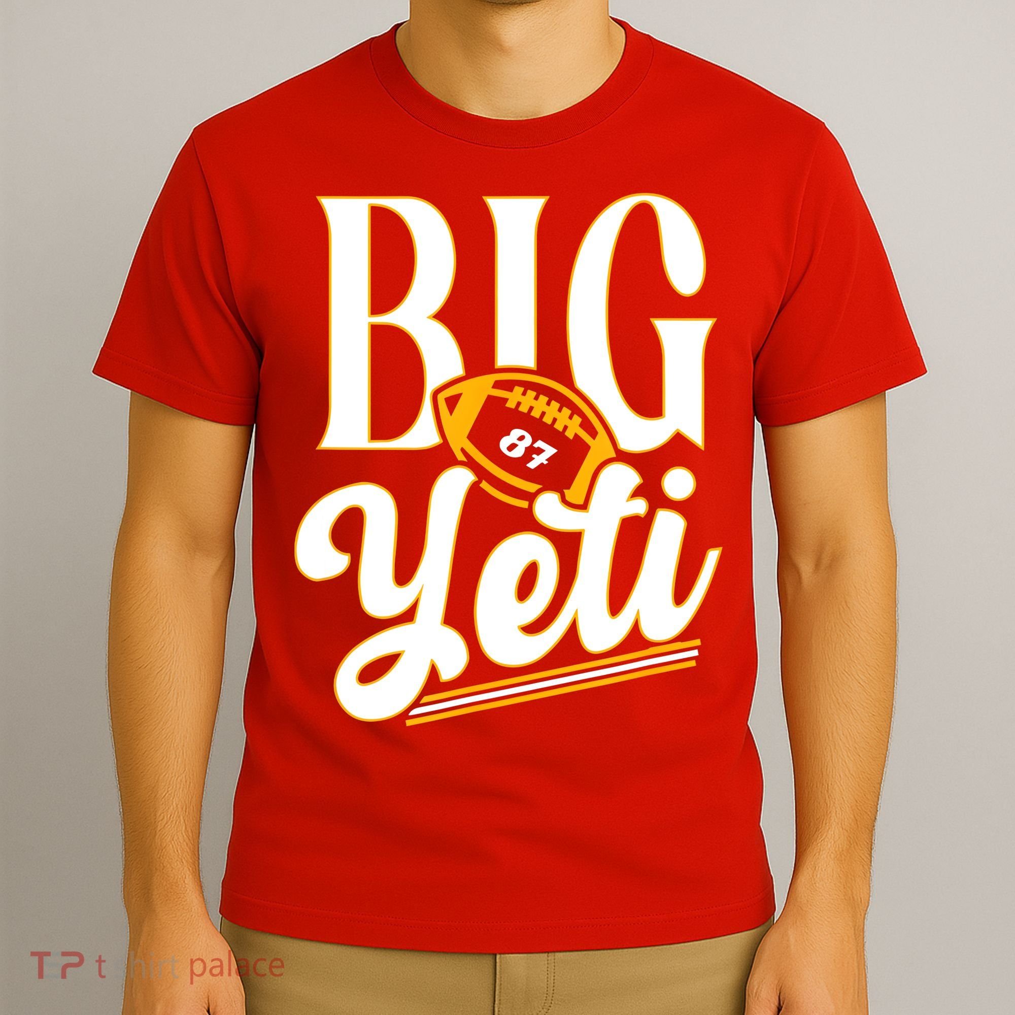 Big Yeti 87 Number T-Shirt