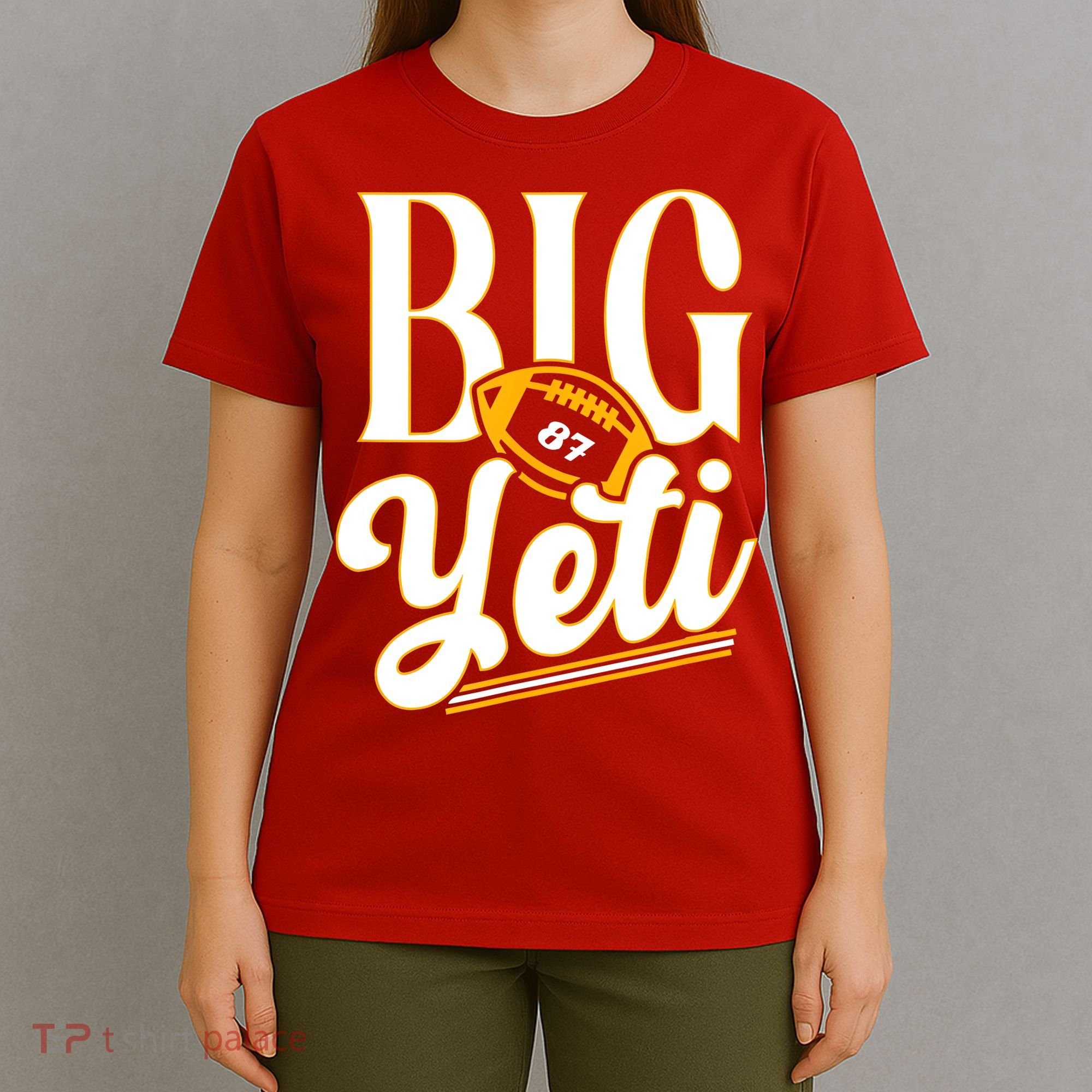 Big Yeti 87 Number T-Shirt
