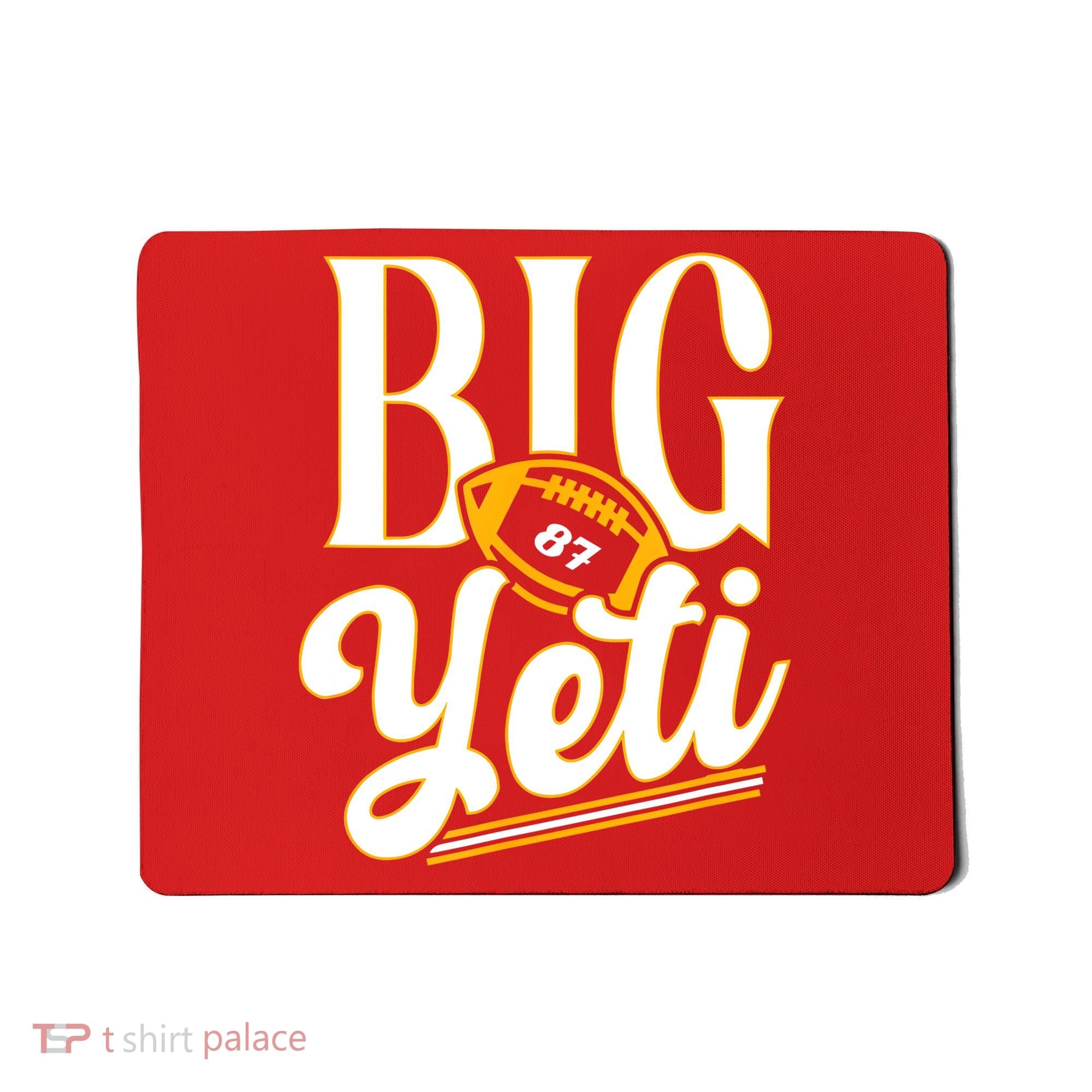 Big Yeti 87 Number Mousepad