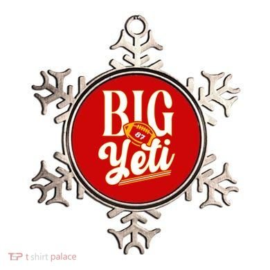 Big Yeti 87 Number Ornament