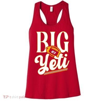 Big Yeti 87 Number Women's Tank Top