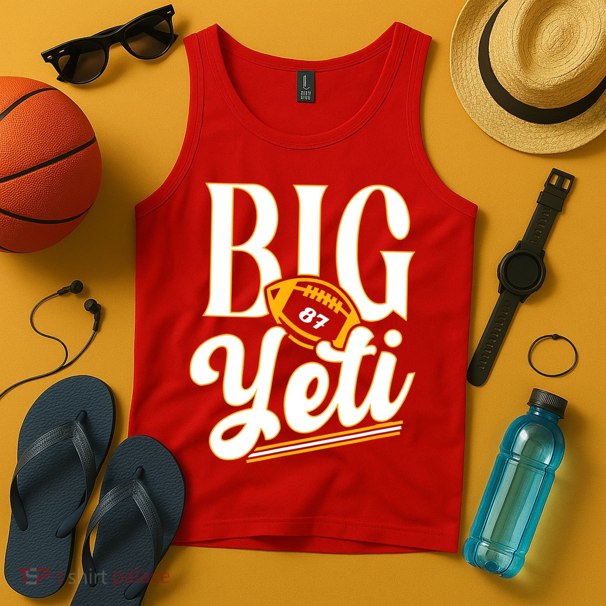 Big Yeti 87 Number Tank Top