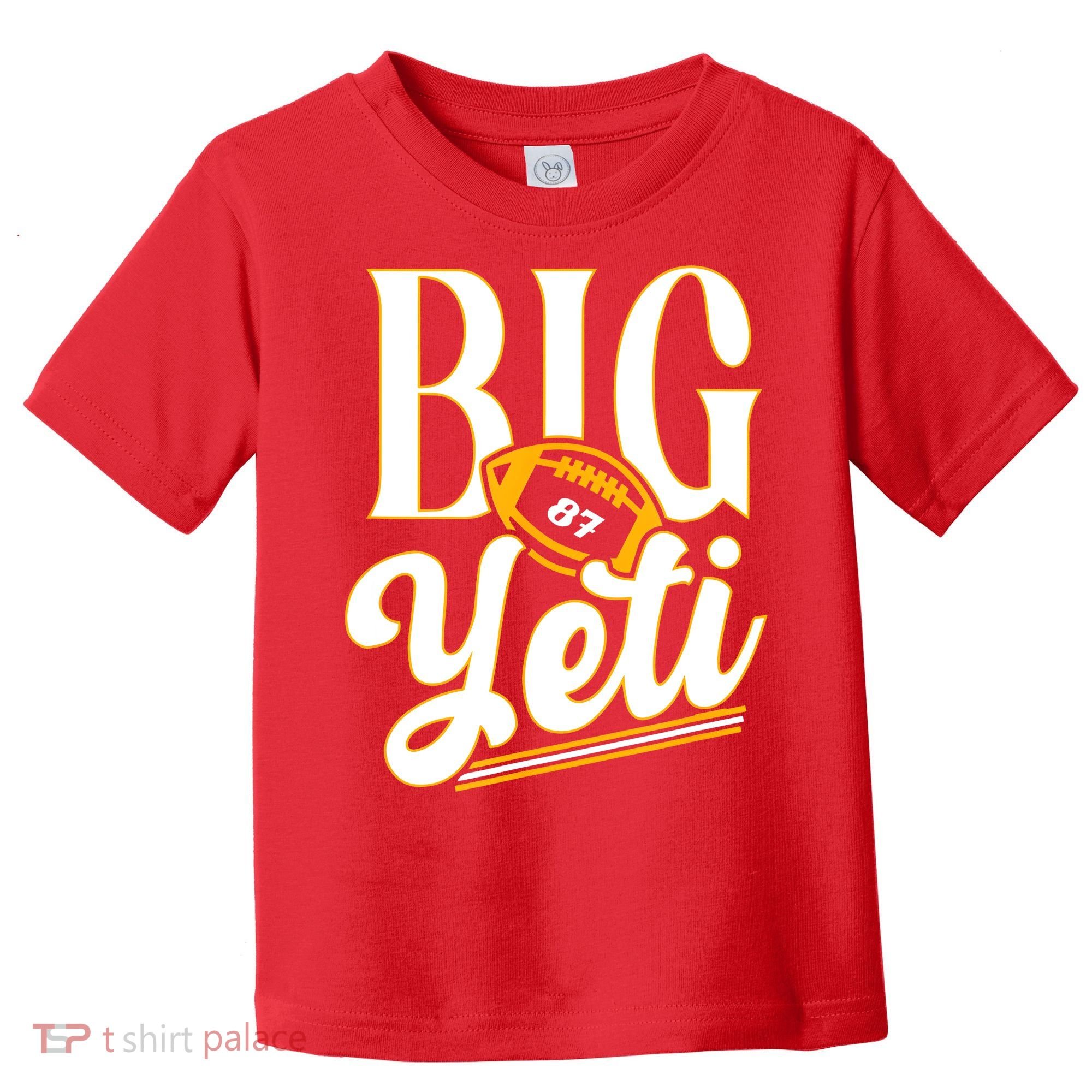 Big Yeti 87 Number Toddler T-Shirt