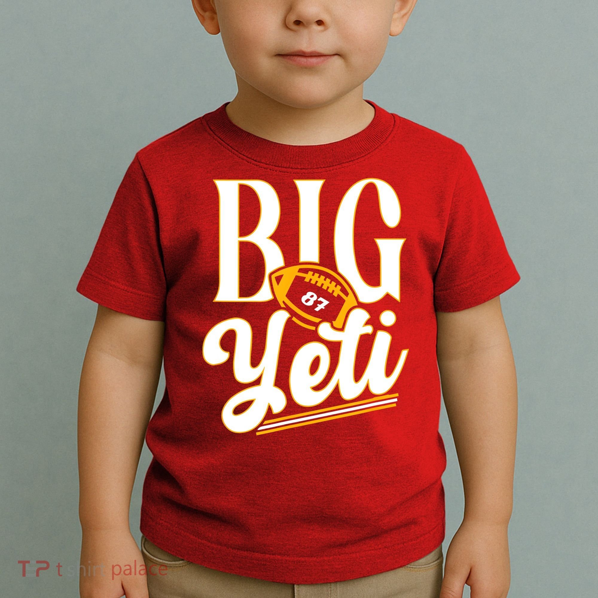 Big Yeti 87 Number Toddler T-Shirt