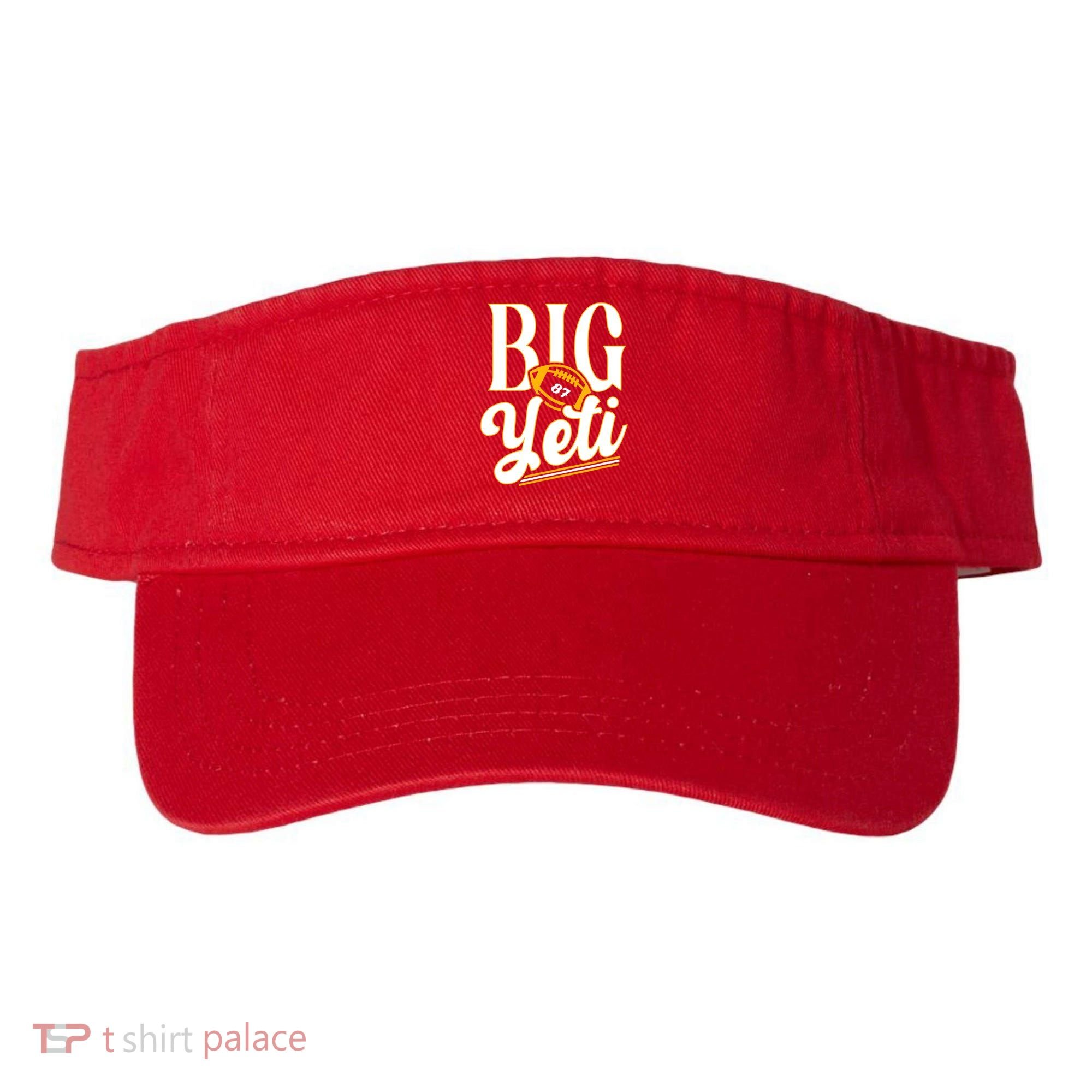 Big Yeti 87 Number Visor