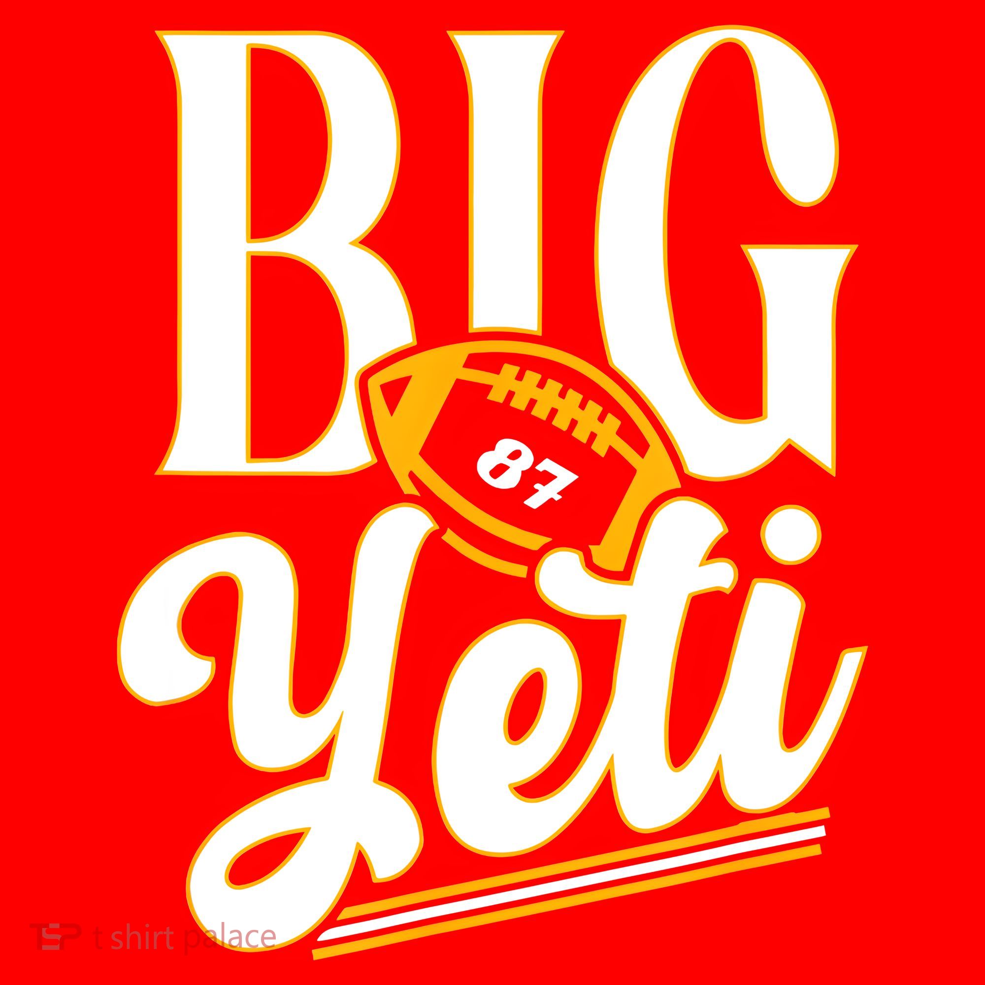 Big Yeti 87 Number Visor
