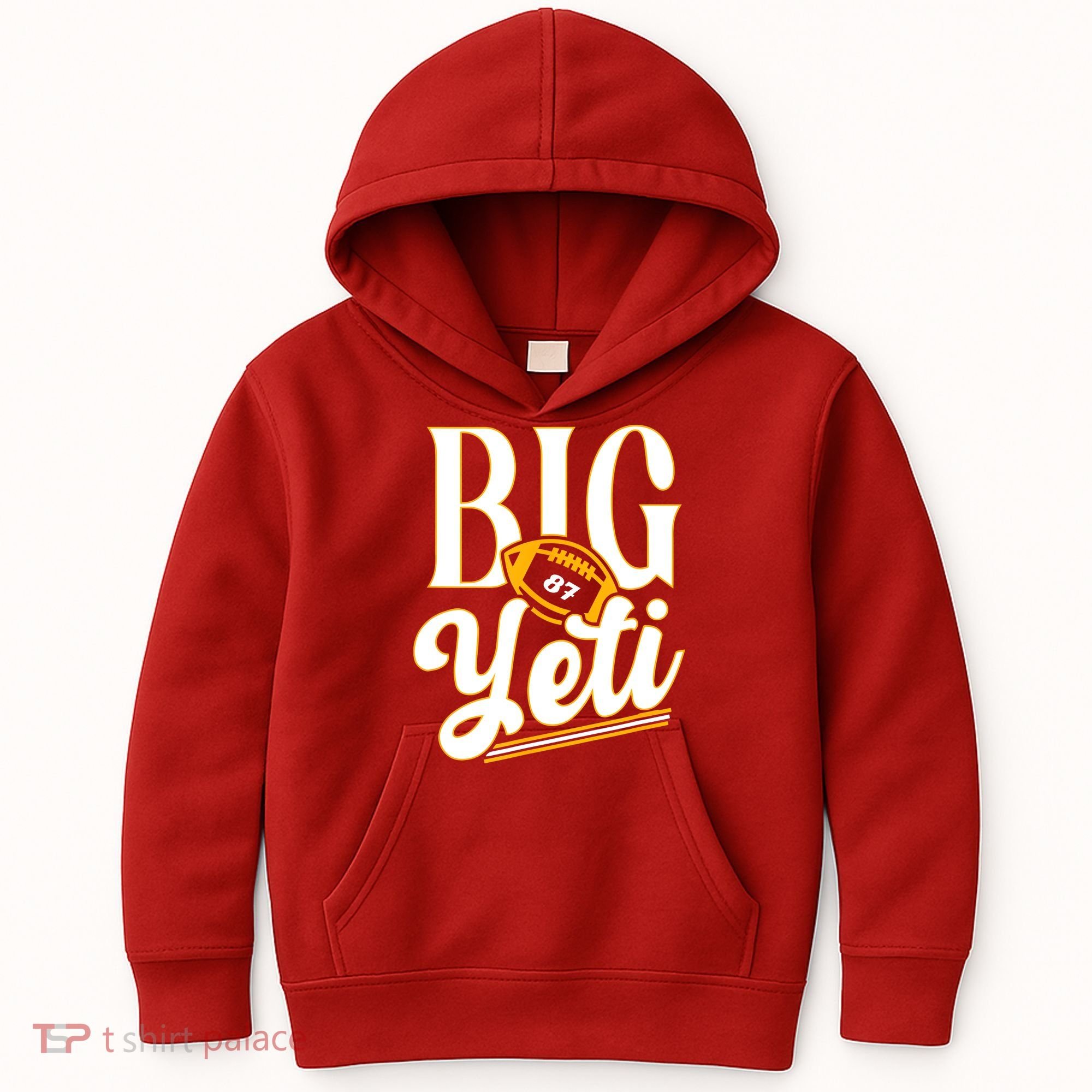 Big Yeti 87 Number Kids Hoodie