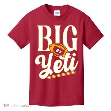 Big Yeti 87 Number Kids T-Shirt