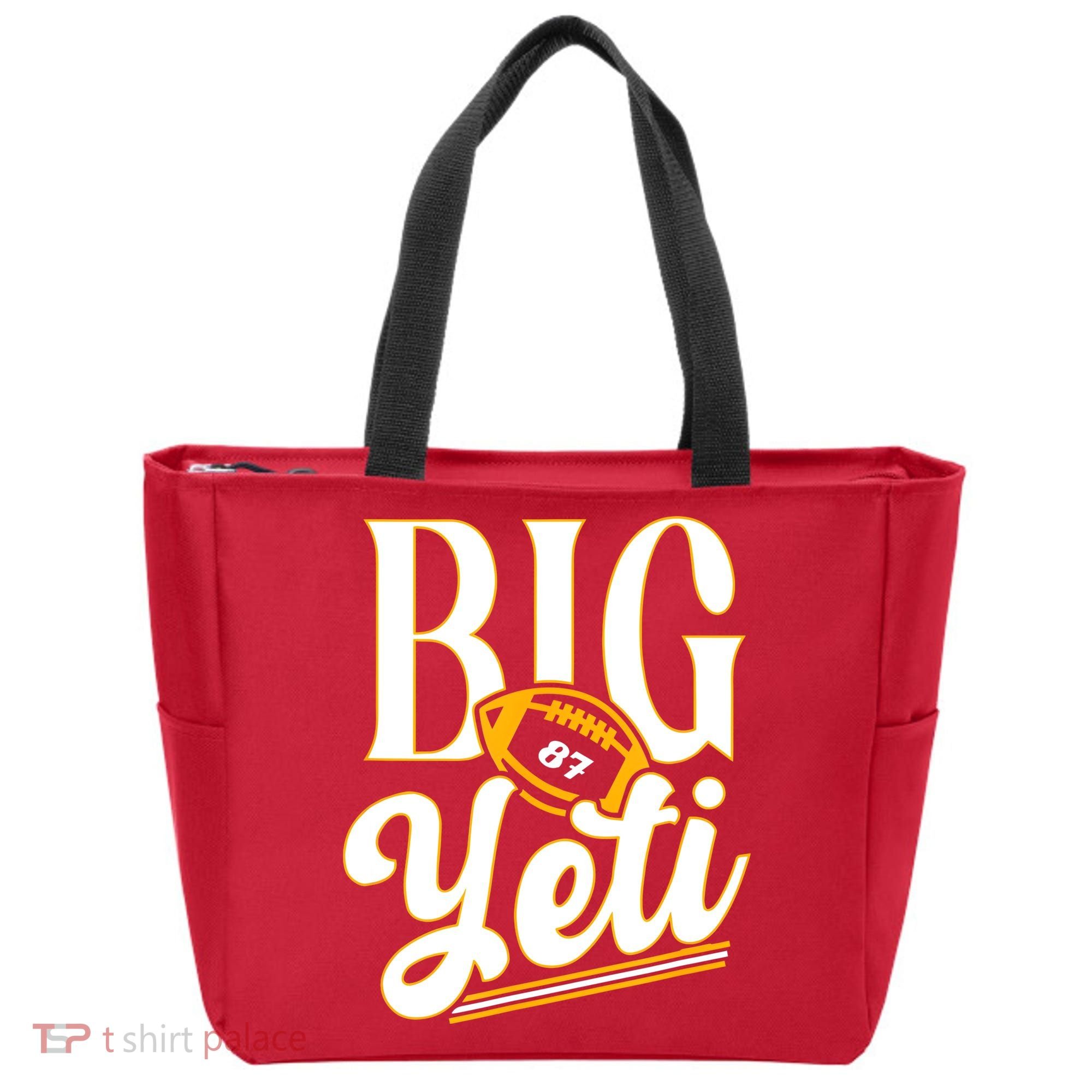 Big Yeti 87 Number Tote Bag