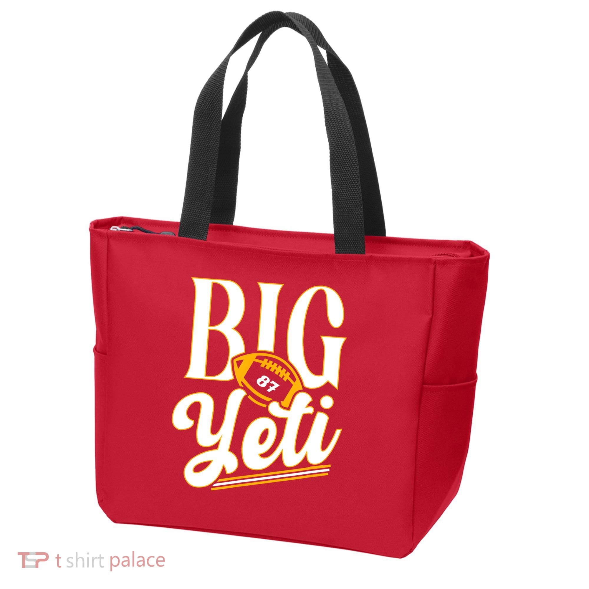 Big Yeti 87 Number Tote Bag