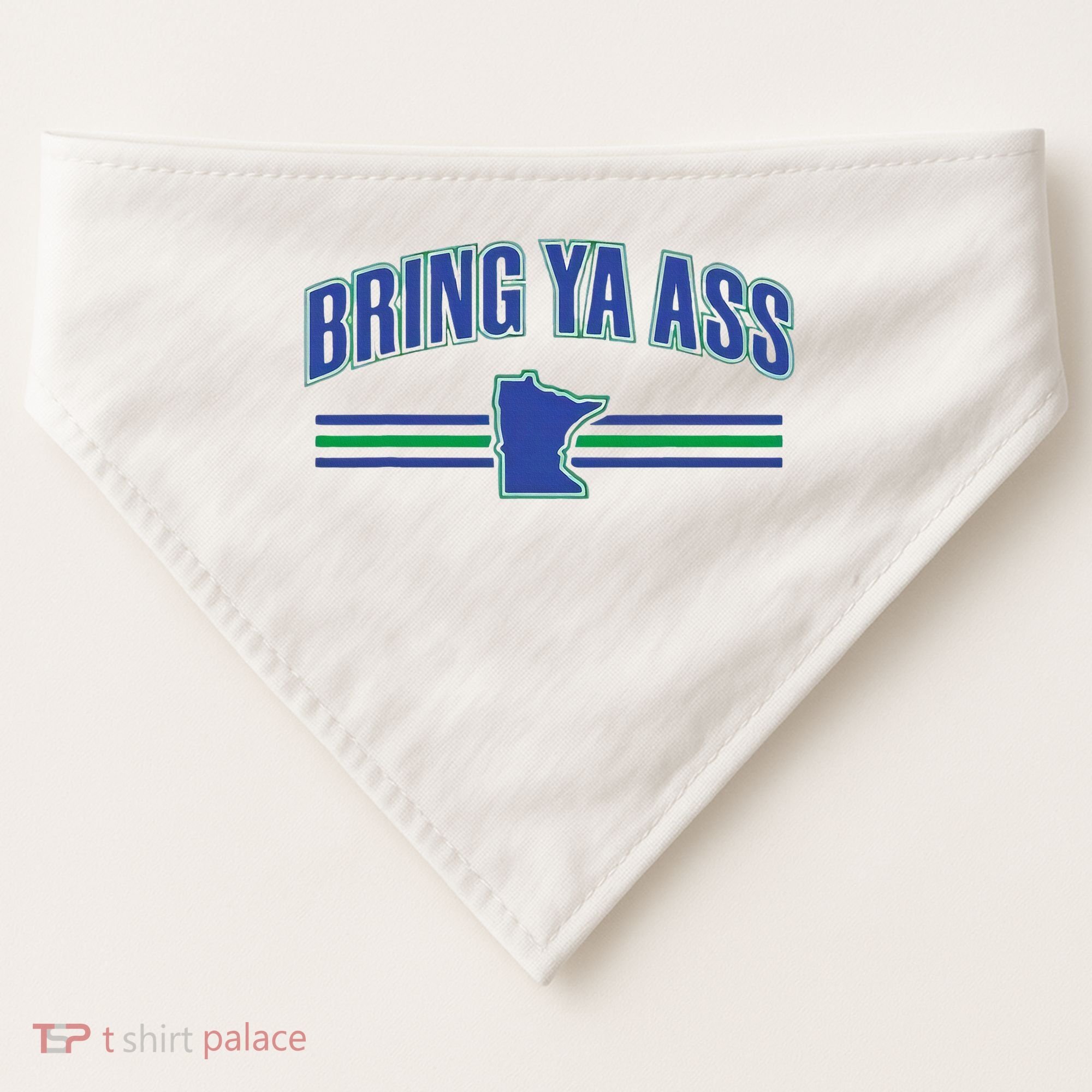 Bring Ya Ass Team USA-Made Doggie Bandana