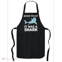 Before You Ask It Was A Shark Amputation Ampu Apron thumb 0