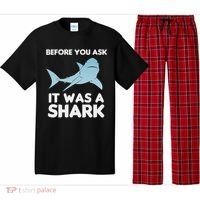Before You Ask It Was A Shark Amputation Ampu Pajama Set thumb 0