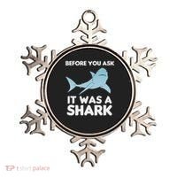 Before You Ask It Was A Shark Amputation Ampu Ornament thumb 0