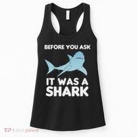 Before You Ask It Was A Shark Amputation Ampu Women's Tank Top thumb 0
