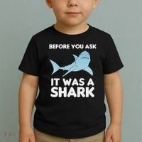 Before You Ask It Was A Shark Amputation Ampu Toddler T-Shirt thumb 2