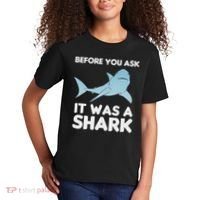 Before You Ask It Was A Shark Amputation Ampu Kids T-Shirt thumb 2