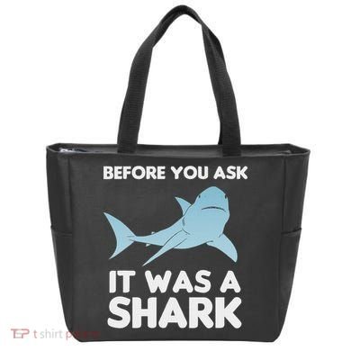 Before You Ask It Was A Shark Amputation Ampu Tote Bag