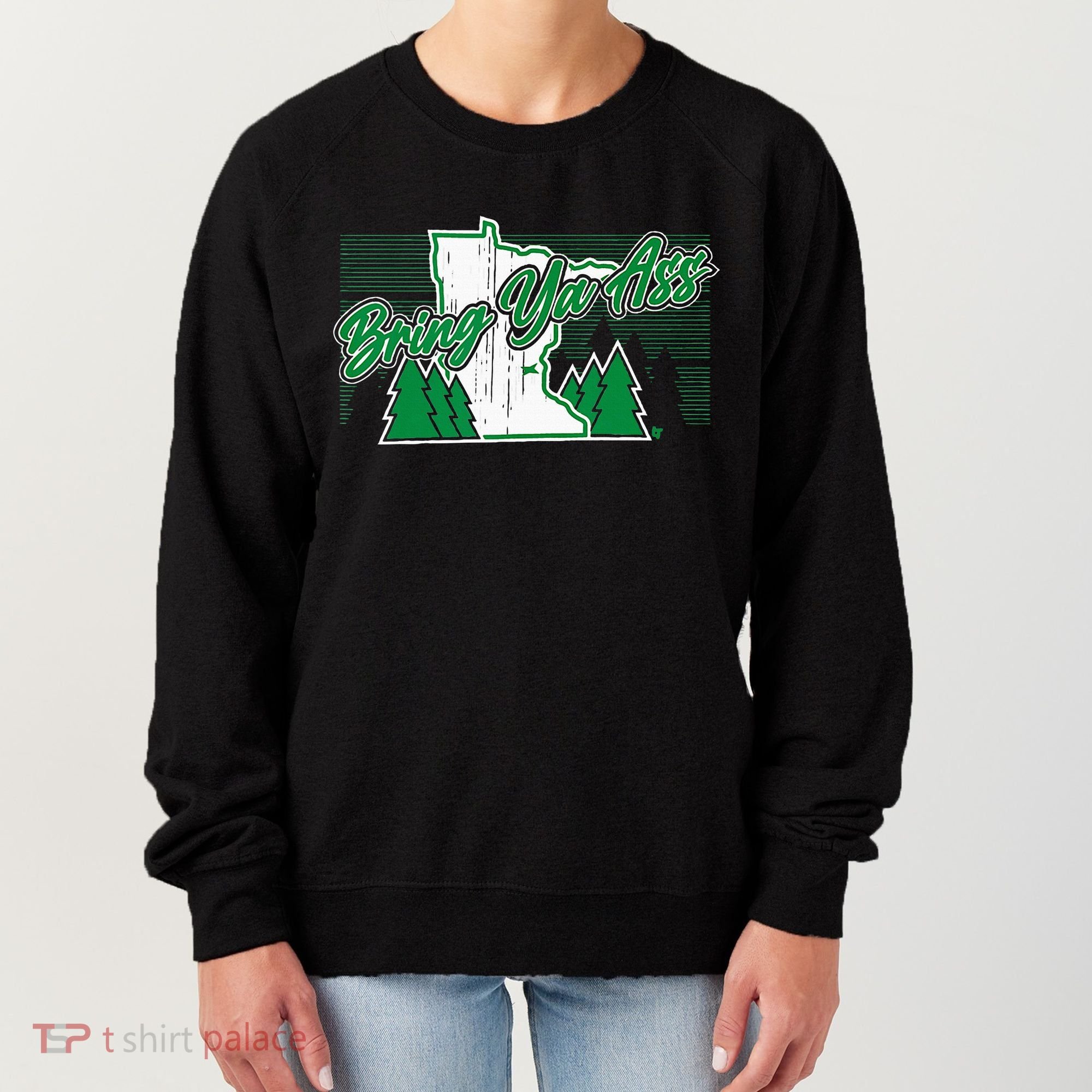 Bring Ya Ass Minnesota Basketball Women's Sweatshirt