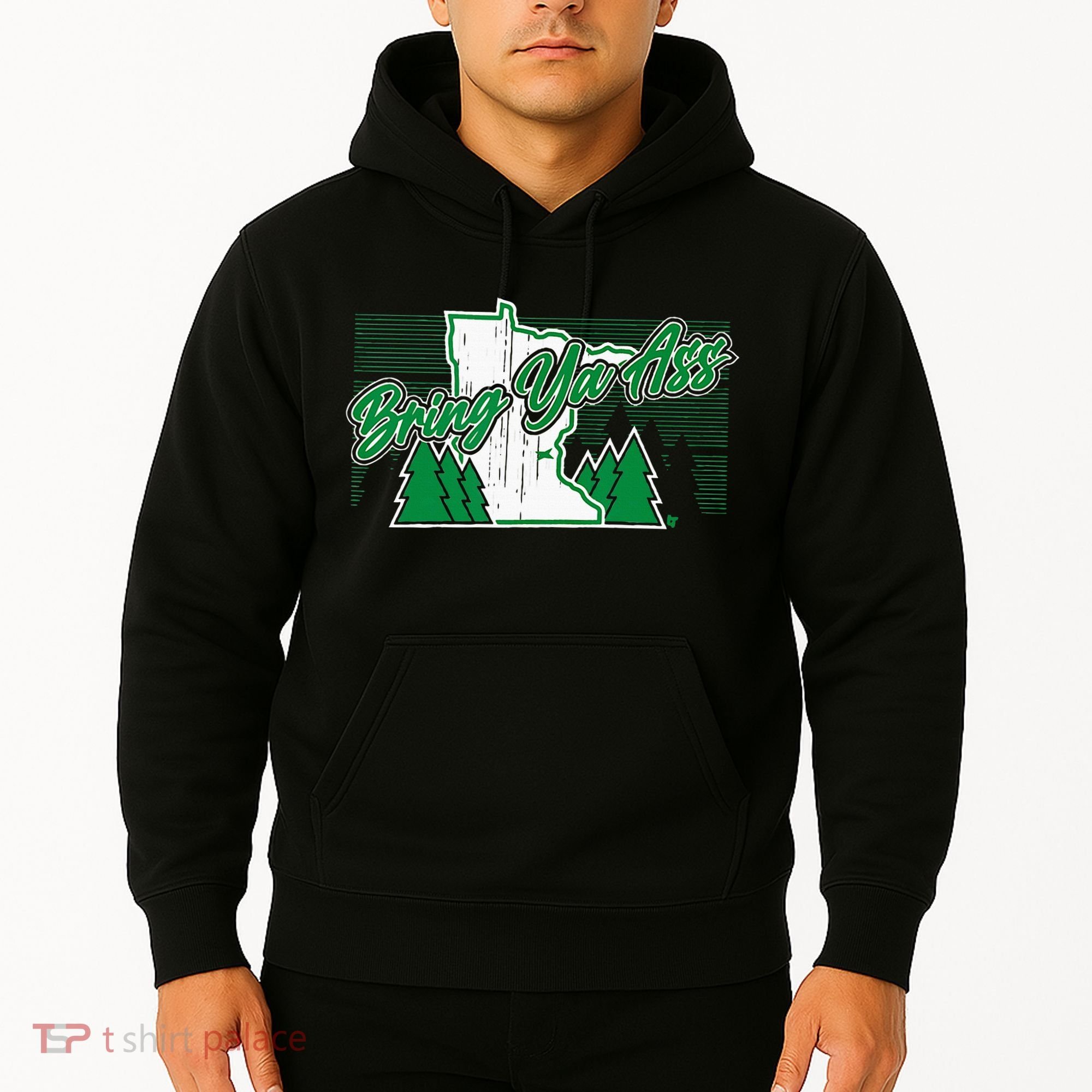 Bring Ya Ass Minnesota Basketball Hoodie