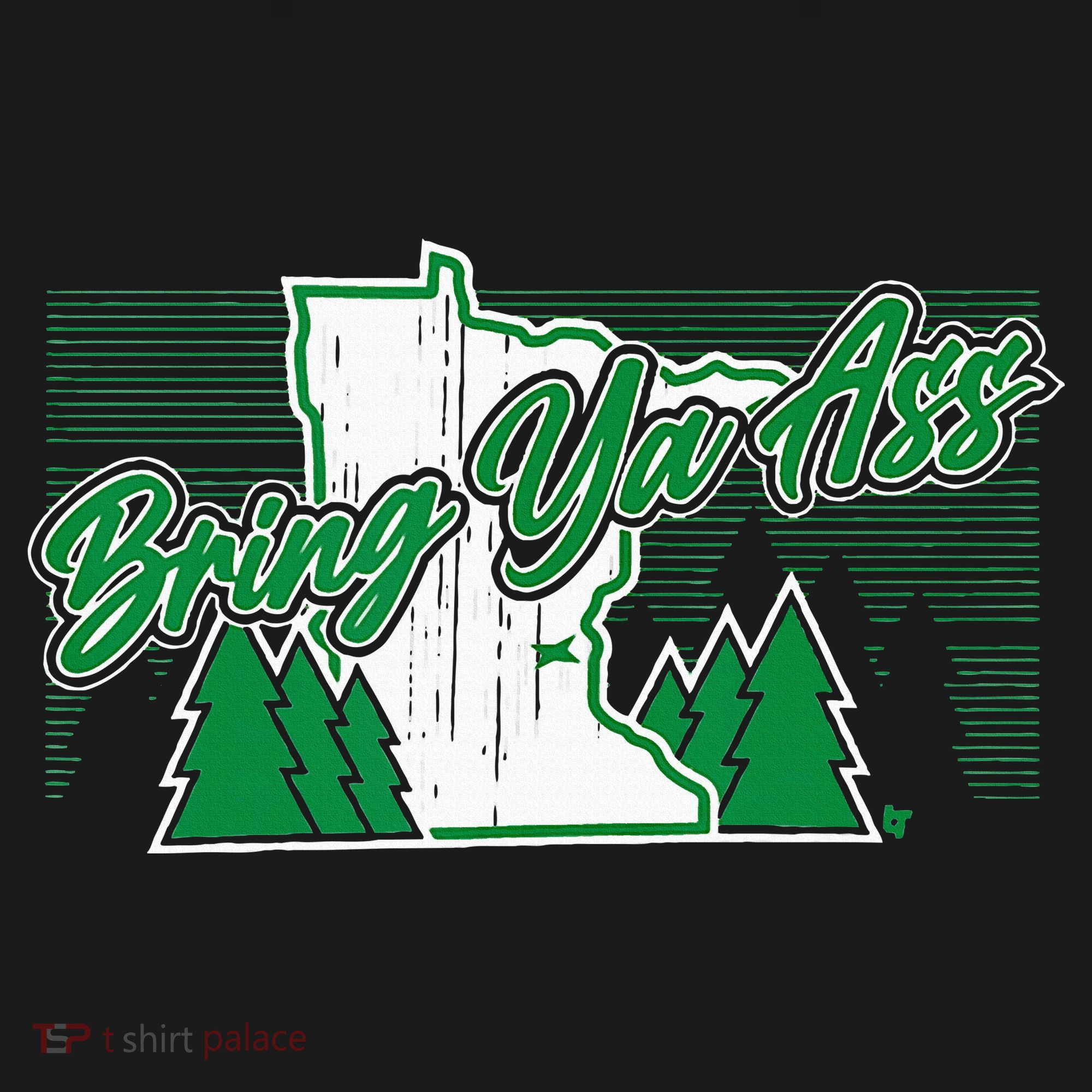 Bring Ya Ass Minnesota Basketball T-Shirt