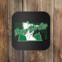 Bring Ya Ass Minnesota Basketball Coaster thumb 0