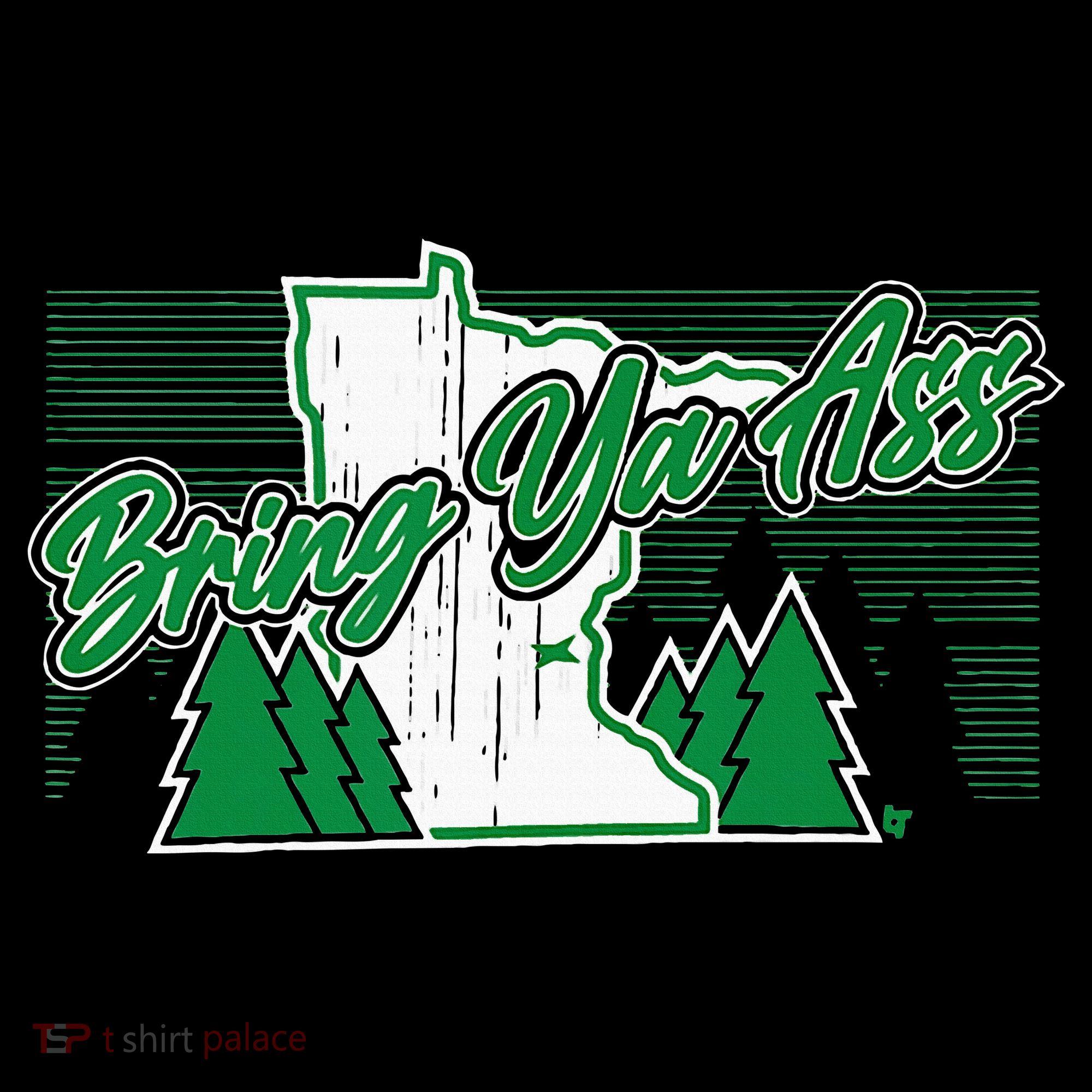 Bring Ya Ass Minnesota Basketball Women's Hoodie