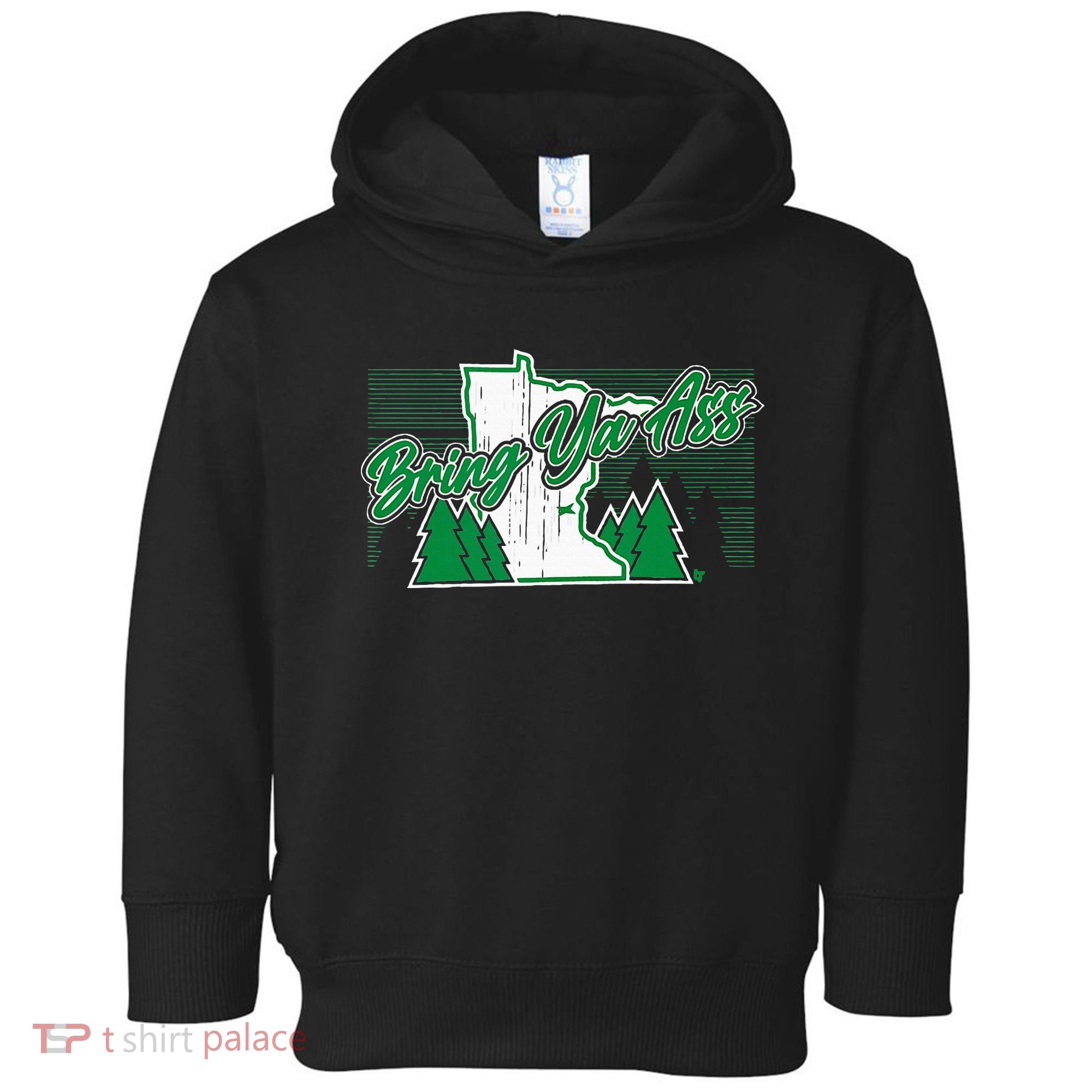 Bring Ya Ass Minnesota Basketball Toddler Hoodie