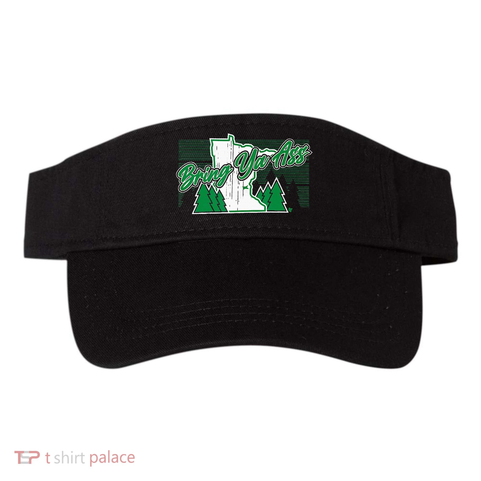 Bring Ya Ass Minnesota Basketball Visor
