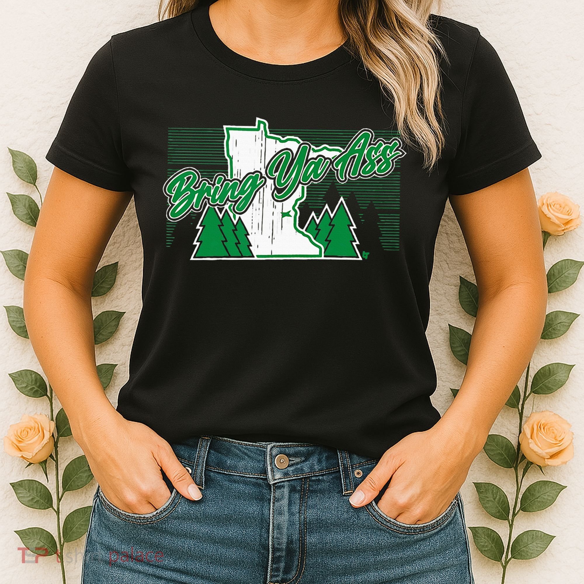 Bring Ya Ass Minnesota Basketball Women's T-Shirt