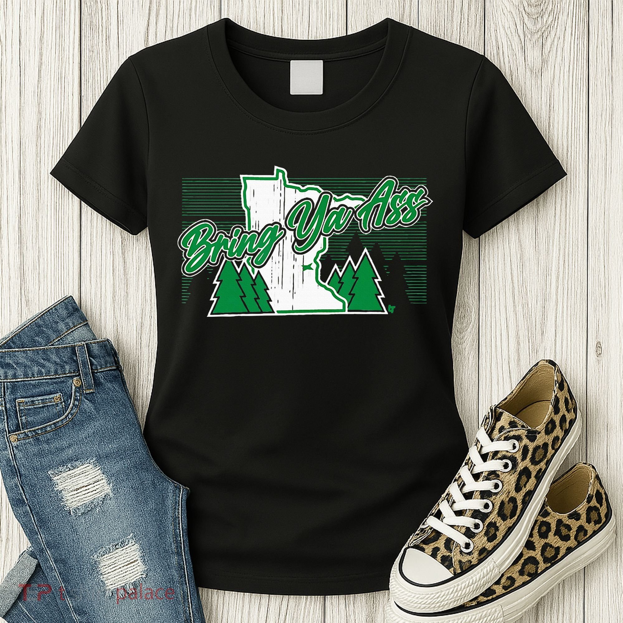 Bring Ya Ass Minnesota Basketball Women's T-Shirt