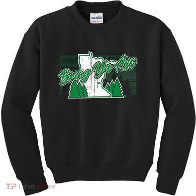 Bring Ya Ass Minnesota Basketball Kids Sweatshirt