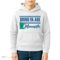 Bring Ya Ass To Minnesota Kids Hoodie thumb 4
