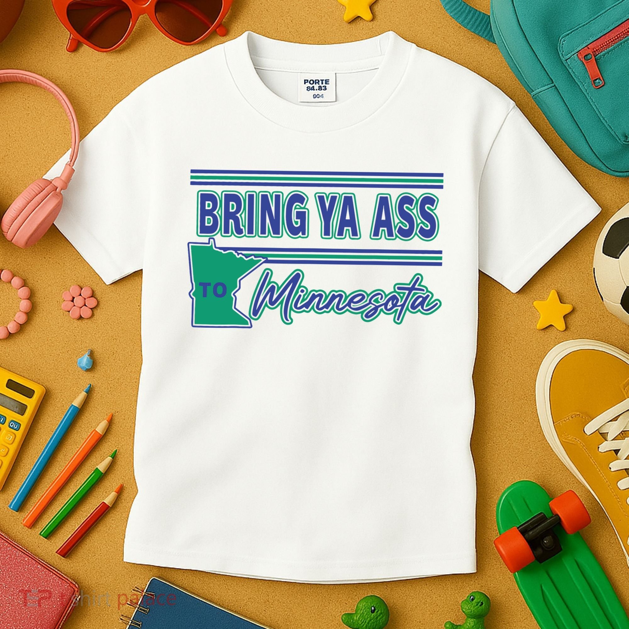 Bring Ya Ass To Minnesota Kids T-Shirt