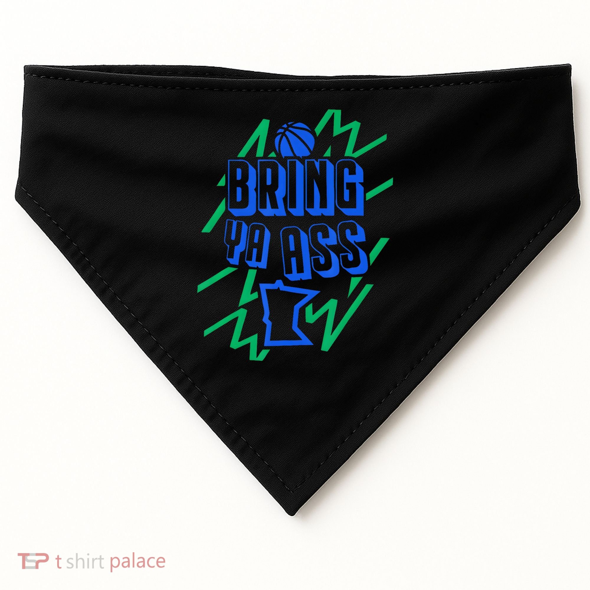 Bring Ya Ass To Minnesota USA-Made Doggie Bandana