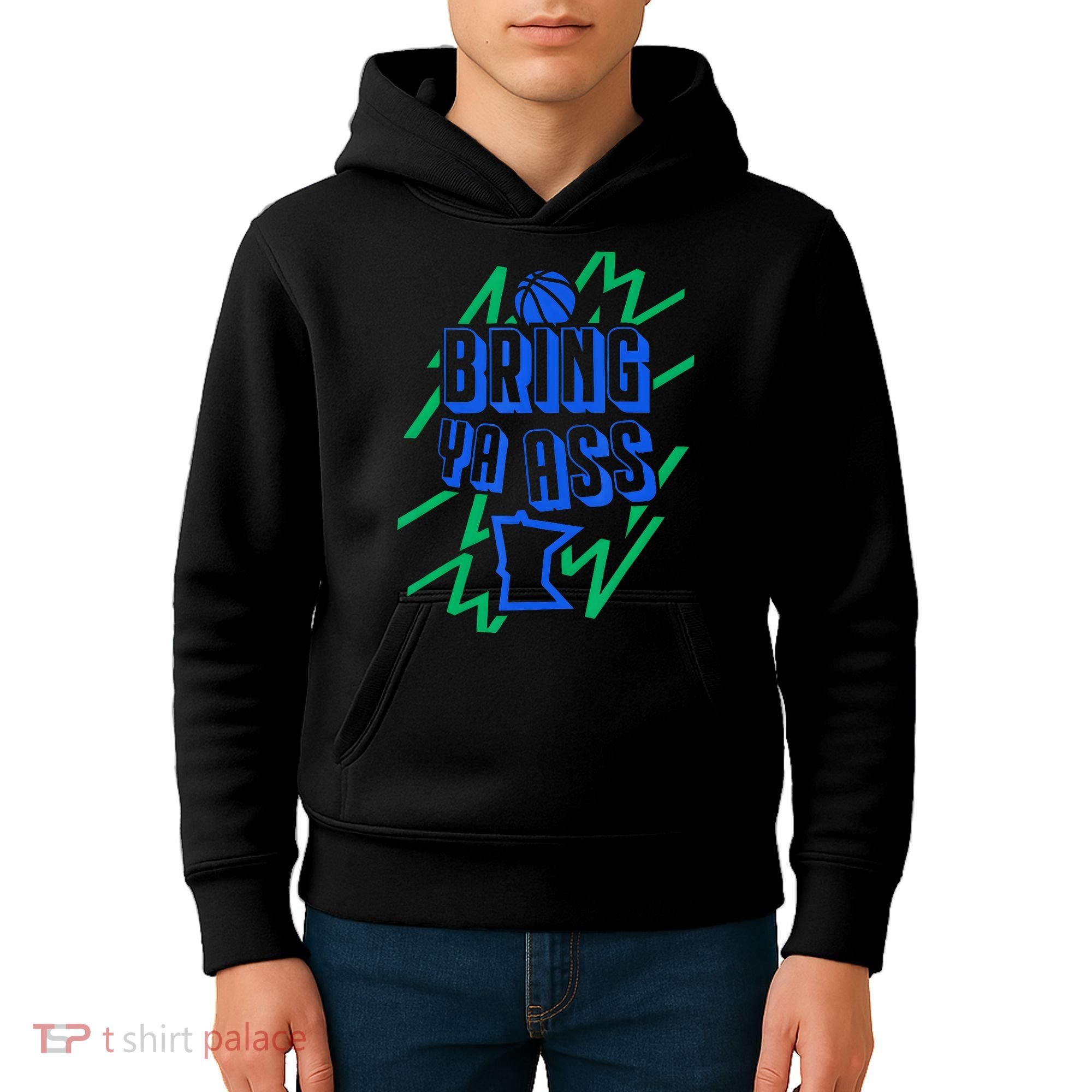 Bring Ya Ass To Minnesota Kids Hoodie