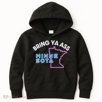 Bring Ya Ass To Minnesota Kids Hoodie thumb 0