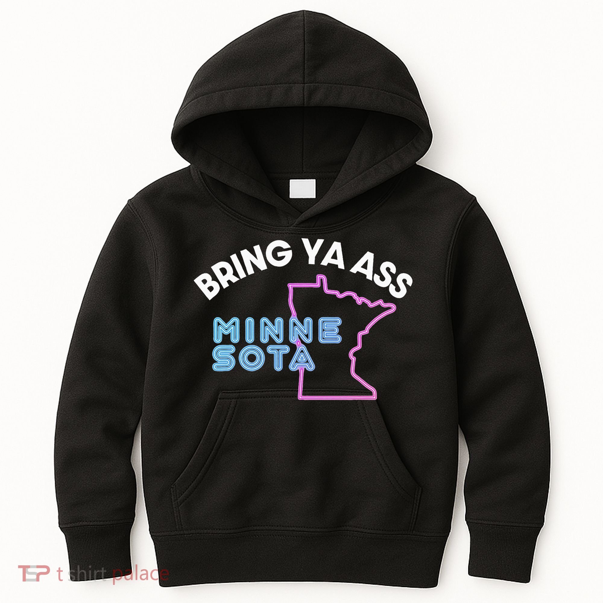 Bring Ya Ass To Minnesota Kids Hoodie