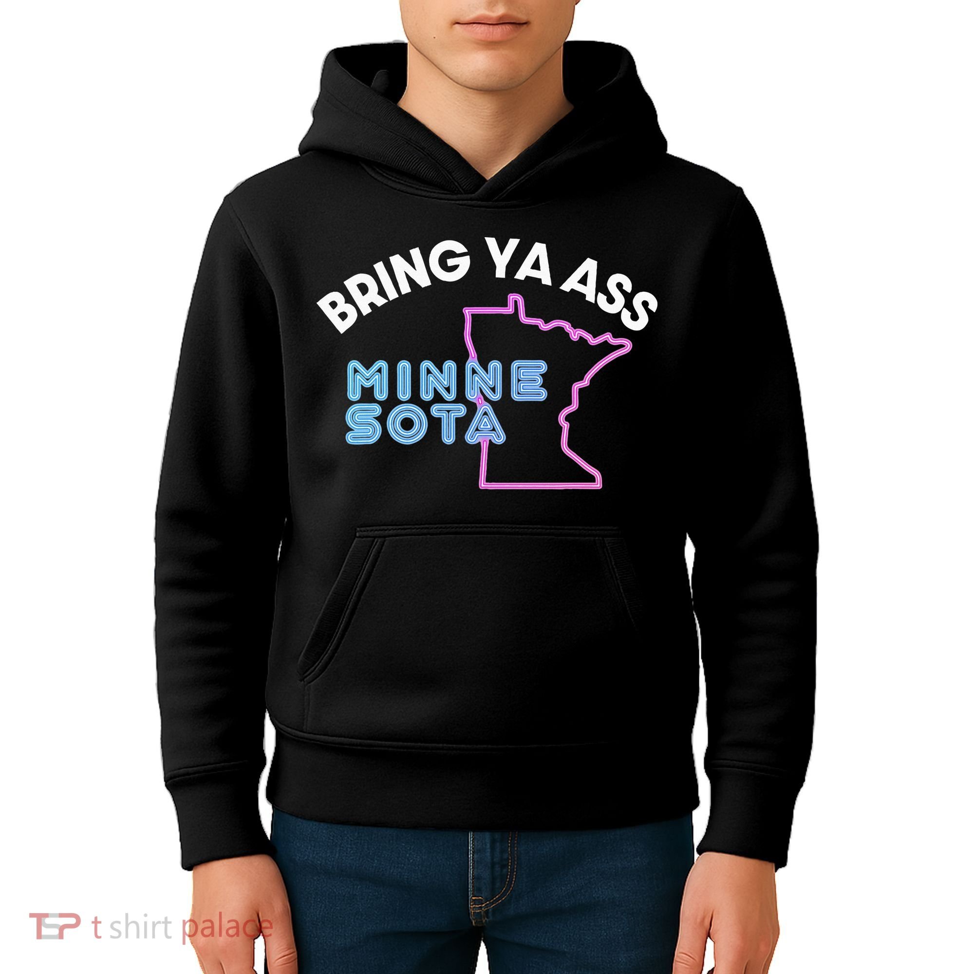 Bring Ya Ass To Minnesota Kids Hoodie