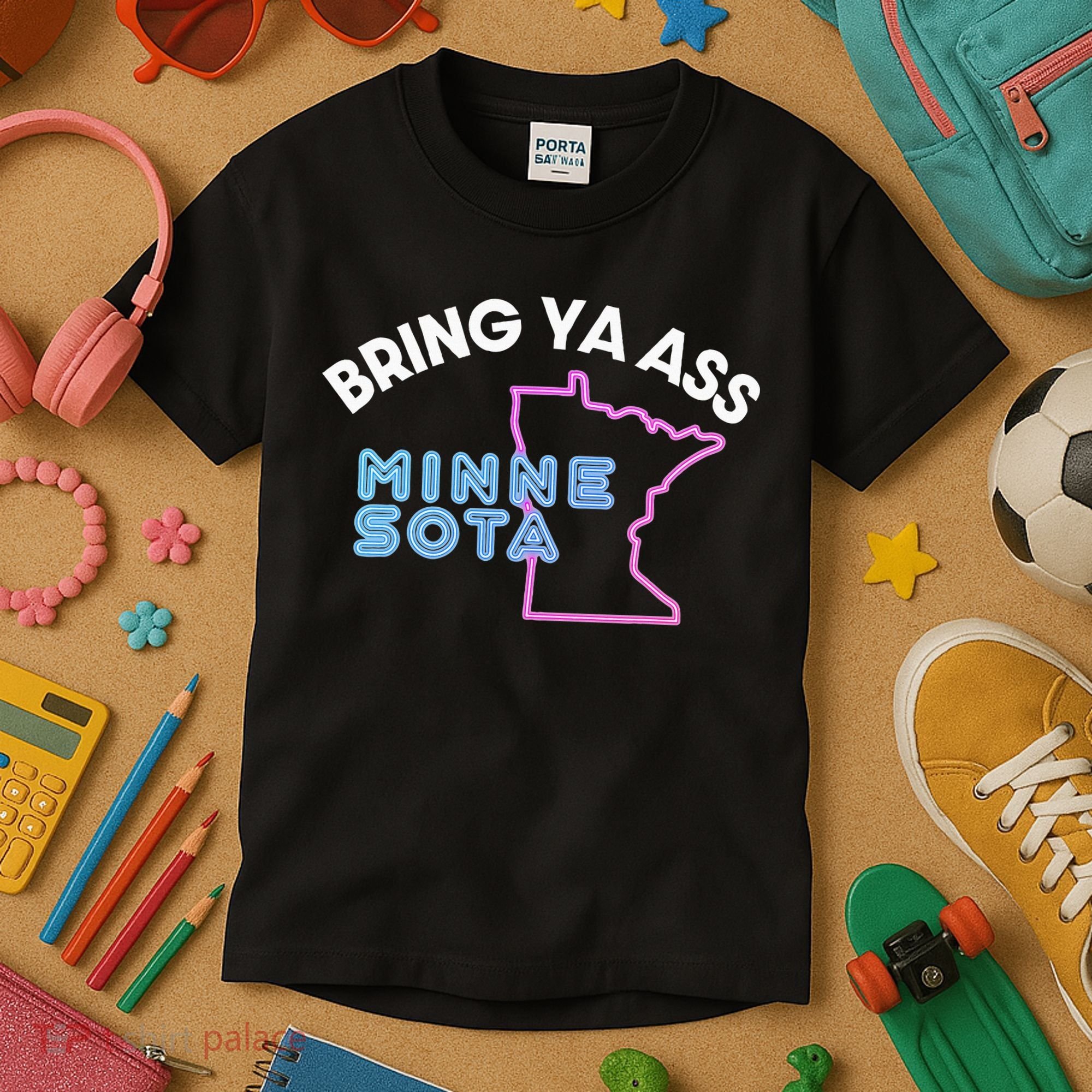 Bring Ya Ass To Minnesota Kids T-Shirt