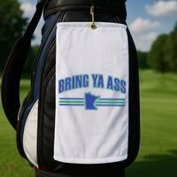 Bring Ya Ass To Minnesota Golf Towel thumb 2