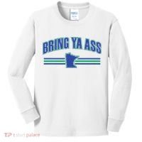 Bring Ya Ass To Minnesota Kids Long Sleeve Shirt thumb 0