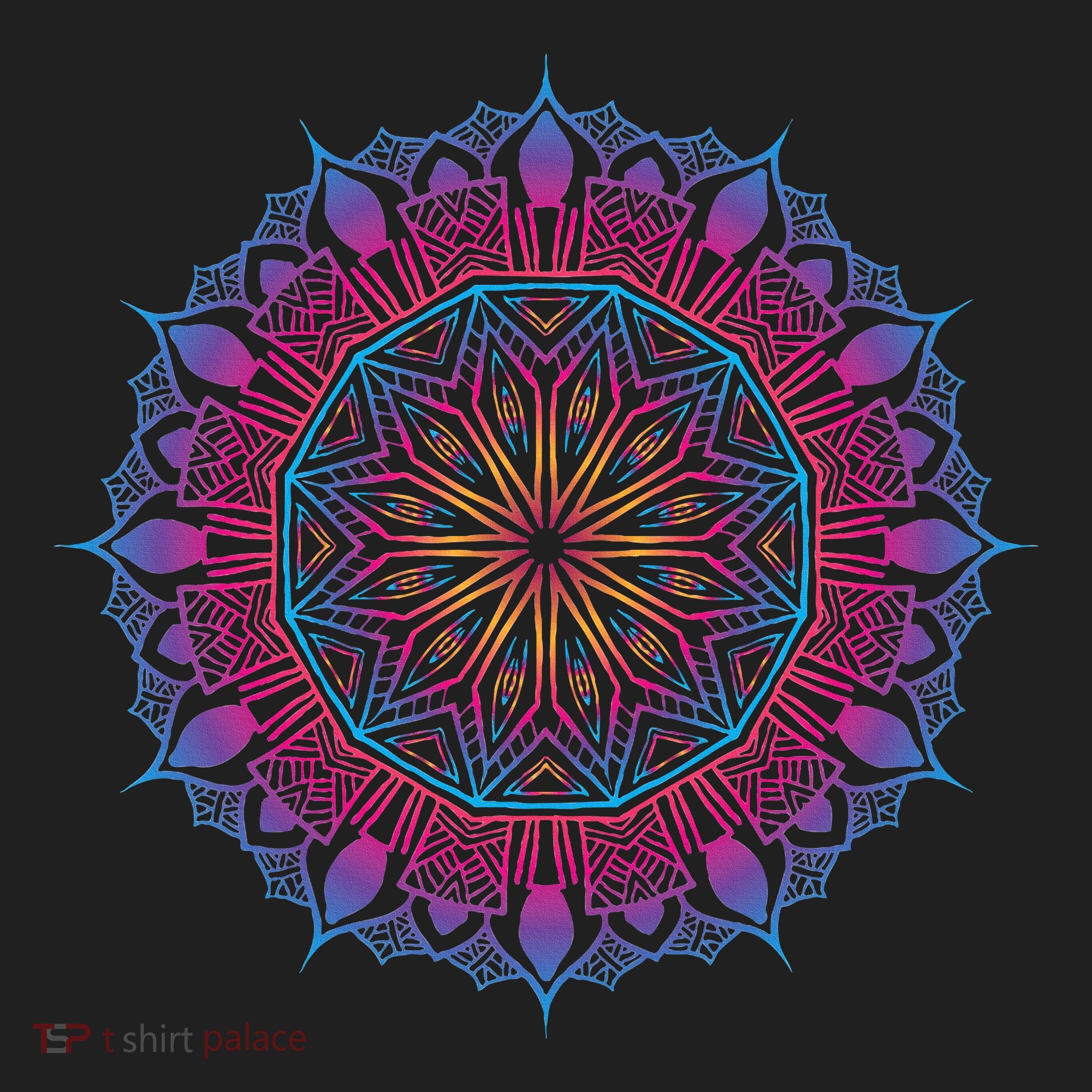 Boho Yoga Art Spiritual Meditation Beanie