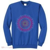 Boho Yoga Art Spiritual Meditation Tall Sweatshirt thumb 0